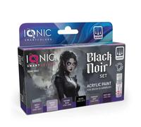 Ionic Black Noir Paint Set Colori - Ammo By Mig Jimenez
