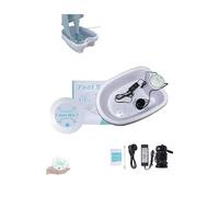 Ionic Detox Foot Bath Machine at Home Cleanse, Spa e massaggiatore con riscaldatore, macchina professionale per pediluvio ionico, disintossicante per il corpo rilassato e alleviato (con lavabo)