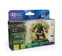 IONIC ESSENTIAL GREENS PAINT SET Colori Ammo By Mig Jimenez