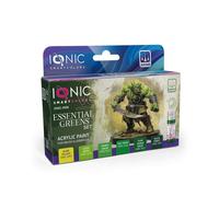 IONIC ESSENTIAL GREENS PAINT SET Colori Ammo By Mig Jimenez
