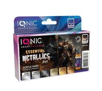 IONIC ESSENTIAL METALLICS PAINT SET Colori - Ammo By Mig Jimenez