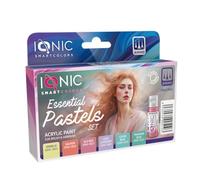 Ionic Ionic Set Essenziale di Tonalità Pastello, Dai vita alle tue miniature con la delicatezza e la versatilità del Set Tonalità Pastello Essenziali!