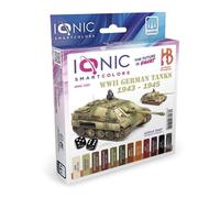 IONIC WWII GERMAN TANKS 43-45 PAINT SET Colori Ammo By Mig Jimenez