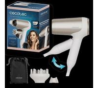 IoniCare Power&Go Heaven Champagne 2400W Asciugacapelli Ionico Pieghevole con Diffusore e Concentratore