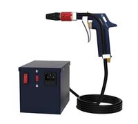 Ionizing Air Gun, Antistatic Ion Air Gun + 4KV High Voltage Generator, with Safety Grounding, 6mm Outer Diameter Air Hose, Used for Industrial Static