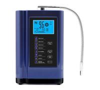 Ionizzatore d'acqua e depuratore d'acqua Macchina fino a ±550mv 7 Impostazioni di qualità dell'acqua Valore Ph 3,5-10,5 8000 litri per filtro Contenuto di idrogeno fino a 1300ppb, bianco (Blue )