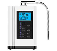 Ionizzatore d'acqua, macchina per purificare l'acqua PH 3,5-10,5 macchina per acqua acida alcalina, fino a -500 mV ORP, 8000 litri per filtro, 7 impostazioni dell'acqua, pulizia automatica