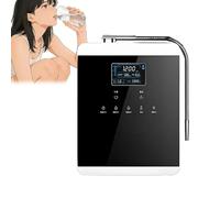 Ionizzatore e purificatore d'acqua per la casa intelligente - Autopulente, messaggio vocale intelligente, 6000 l per filtro, pH 3-11, -800 mV ORP, tubo flessibile rotante a 360° per uso familiare