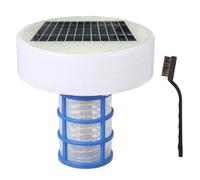 Ionizzatore Solare per Piscina, Manutenzione Semplice Ionizzatore Solare per Piscina in ABS e Rame con Spazzole, Ideale per Ridurre il Cloro, Purificare l'Acqua
