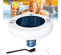 Ionizzatore solare per piscina, purificatore d'acqua galleggiante, agli ioni di rame e argento, purificatore d'acqua di sicurezza per vasche idromassaggio e fuori terra
