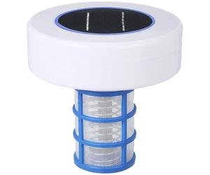 Ionizzatore solare per piscine a terra, sistema agli ioni di rame argento, detergente solare galleggiante, aiuta con il controllo delle alghe, alimentato a energia solare, guscio rivestito con