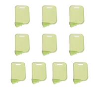 ionwthiod Set separatore per carte da gioco organizzate, 10 pezzi, verde | Pannelli divisori, interruzioni fisiche tra gruppi di carte, ordinamento più ordinato all'interno delle scatole di stoccaggio