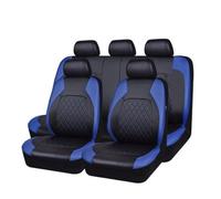 IONZS Auto Coprisedili Pelle per Peugeot 3008 Second Generation (P84) 2016-2021,Anteriori e Posteriori Set Coprisedile,Copri Sedile Protettivi Rimovibile,A/Blue