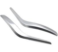 IONZS Auto Maniglia Portiera Interna per BMW X1 E84 2010 2011 2012 2013 2014 2015 2016,Maniglia Interno Porta Coperture,Pannello di Ricambio per Bracciolo,A/Silver 2pcs Set