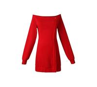 IOONCHI Anime Yor Forger Costume Cosplay Quotidiano Maglione Rosso Set Completo con Fascia e Orecchini Halloween Carnevale Cosplay Uniforme Femminile