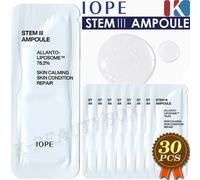 IOPE Stem III Ampolla 1ml x 30pcs Intensive Anti-Aging Ampolle Lines Wrinkle ...