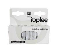 IOPLEE IAAALR03 Confezione 20 pcs Batteria monouso Mini Stilo AAA Alcalino Ioplee