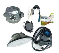 IORQWEW accensione Motocicletta Compatibile con CBR125RT per CBR125RS 2012 2013 2014 2015 2016 Interruttore di Avviamento Accensione Moto Blocco Presa Filo Accessori Chiave 35010-KTY-H50