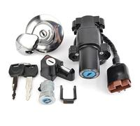 IORQWEW accensione Motocicletta Compatibile con CRF250 per CRF250M 2014 2015 2016 Kit Interruttore di Accensione Moto Assemblaggio Coperchio Tappo Benzina Accessori Serratura A Chiave 35010-KZZ-901