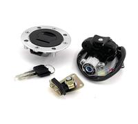 IORQWEW accensione Motocicletta Compatibile con Suzuki per GSXR600 1997 1998 2000 Interruttore di Accensione Moto Coperchio Tappo Gas Serratura A Chiave Accessori Moto Serrature Interruttore