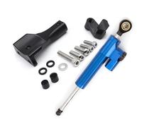IORQWEW Ammortizzatore Moto Compatibile con Yamaha per Yzfr25 2021-2023 2023 2022 2021 Ammortizzatore di Sterzo per Motocicletta Stabilizza Ammortizzatore Lineare Universale(Blue)