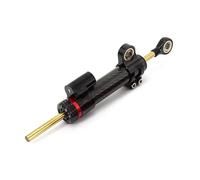 IORQWEW Ammortizzatore Moto Compatibile con Z750 per Z800 per Z900 per Z1000 per ER6N per ZX-6R Kit di Supporto per Staffa Stabilizzatrice Ammortizzatore Sterzo Moto(Black)