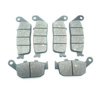 IORQWEW pastiglie Freno Moto Compatibile con CB500XA 2013 2014 2015 2016 2017 2018 2019 2020 2021 2022 Parte Anteriore di Ricambio per Pastiglie Freno Posteriori per Moto(Front Rear)