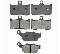 IORQWEW pastiglie Freno Moto Compatibile con ZR800A per Z800 per ZR800C per Z800e 2013 2014 2015 2016 Freno del Motociclo Anteriore Pastiglie Freno Posteriore Pastiglie dei Freni A Disco(Front Rear)