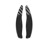 IORQWEW Volante Shift Paddle Compatibile con Porsche per Cayenne 2012-2014 per 911 2010-2015 Estensione Copri Cambio Controller per Volante Accessori per Cambio Automatico(Carbon Fiber Black)