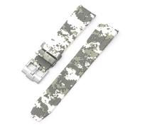 IORUYB Cinturino in caucciù curvo senza spazi per Omega Speedmaster, cinturino di ricambio per uomini e donne, 20 mm cinturino orologio fibbia argento fibbia oro fibbia rosa fibbia fibbia fibbia, UU