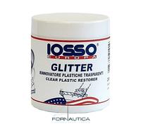 Iosso Glitter Pasta Rinnovatore lucidante per Plexiglass plastiche trasparenti