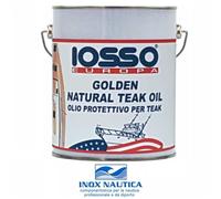 IOSSO OLIO PROTETTIVO PER TEAK 4 LT - GOLDEN NATURAL TEAK OIL BARCA NAUTICA