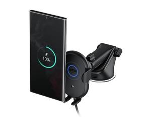 iOttie Auto Sense 2 Dash & Windshield Car Phone Holder con Qi Wireless Charging - Auto Bloccaggio Telefono Mount & Charger per Google Pixel, iPhone, Galaxy, Huawei, LG. Adattatore di alimentazione non