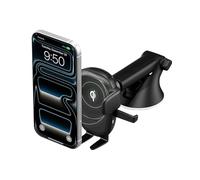 iOttie Easy One Touch Wireless 3 Dash & Windshield Car Mount, Qi Fast Charging Phone Holder, One-Hand Auto Morsetto, Regolabile Cruscotto & Parabrezza Mount per iPhone 17 & Altri Smartphone
