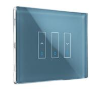 IOTTY INTERRUTTORE INTELLIGENTE SMART PER TENDE E TAPPARELLE I3S PLUS AZZURRO - IN VETRO (LSW2I3SC)**PUOI PAGARE ANCHE ALLA CONSEGNA!!!**