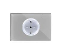 Iotty PRESA INTELLIGENTE SMART OIT PLUS GRIGIO - IN VETRO (OSW2ITG) WIFI