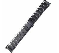 IOTUP 22mm 24mm nero liscio smerigliato cinturino in ceramica per orologio Armani Ar1451ar1452ar1475ar1474 cinturino, 24mm, agata