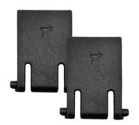 IOUALEY 2 piedini di ricambio per tastiera, supporto per tastiere del computer, compatibili con tastiera wireless Logitech MK320 MK335 K330, tastiere piedi piedi gambe per computer, grigio