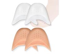IOURVYA 2 Paia Salvapunte in Silicone Gel Salva Punte Avampiede Cuscinetti Metatarsali per Piedi Protettore Copri Dita Salvapunta per Scarpe a Punta Ballet e Danza Classica