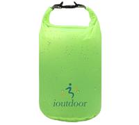 ioutdoor Borsa Impermeabile a Secco, Ultraleggeri Sacca Impermeabile 2L/5L/10L/20L/40L/70L, Super Impermeabile, Leggero, Gratuito da Piegare, per Spiaggia/Pesca/Rafting/Nuoto/Camping (Verde, 20L)