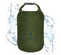 ioutdoor Dry Bag 2L/5L/10L/20L/40L/70L, sacchetto impermeabile, ultra leggero, impermeabile, resistente all'abrasione, antistrappo, per kayak, spiaggia, nuoto, campeggio, escursionismo, viaggi, verde