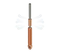 Iouyjiu 3D Printer Nozzle, Metal Quick Swap Replacement Tip, Anti-Wear Design, Smooth Filament Extrusion, Printing Upgrade for Crafting Projects And Professionals, 2.99x0.24x0.24 Inches