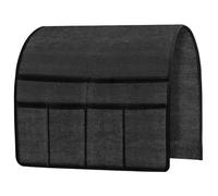Iouyjiu Armrest Organizer - Non Slip Sofa Storage Pockets for Bedside | Fabric Hanging with Multi Slot Layout, Remote Control Holder Snacks Books Gadgets Cellphone