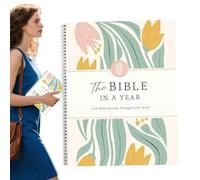 Iouyjiu Bible Study Guide, Devotional Workbook, Spiritual Growth Journal, 52 settimane, riflessione portatile, ideale per famiglia e chiesa Worship, 8,66 x 6,3 x 0,39 pollici