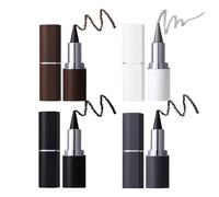 Iouyjiu Black Eyeliner Pencil, Smoky Gel Eyeshadow Stick, Waterproof Smooth Glide Intense Pigment, Long Lasting Formula for Gothic, Halloween, Stage, Prom, Performance, 19 g