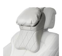 Iouyjiu Car Headrest Pillow - Memory Foam Neck Support for Driving | Ergonomic Neck Cushion with Adjustable Strap, Breathable Fabric Travel Car Airplane Office Truck Seat