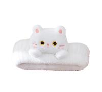 Iouyjiu Cat Spa Headbands, Plush Makeup Hair Band, Soft Elastic Face Care Wrap, Cute Animal Ears Design, Confortevole non Slip Fit, Soft Material, 1,97 x 7,09 in