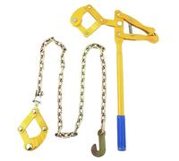 Iouyjiu Chain Strainer, Fence Wire Tightener, Compact Link Fence Puller, Heavy-Duty Stretcher Tool, for Farm Fencing, Plain Wire Tightening, Sturdy and Easy to Use, Iron Material