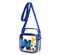 Iouyjiu Clear Stadium Bag Impermeabile Stadio Approvato Pacchetto, Blu, Refer to description