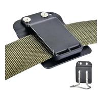 Iouyjiu , clip di supporto resistente in metallo antiscivolo, gancio di supporto per sicuro, trasporto, facile accesso, operai edili o uso esterno, 8,3 x 6,5 cm